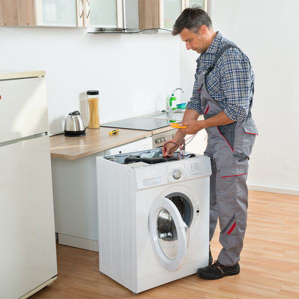 can you walk me through the steps of troubleshooting my washer issue in Hartland